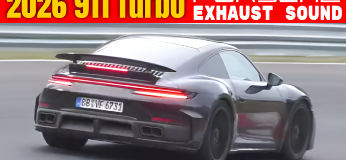 New 2026 Porsche 911 Turbo Spotted Testing