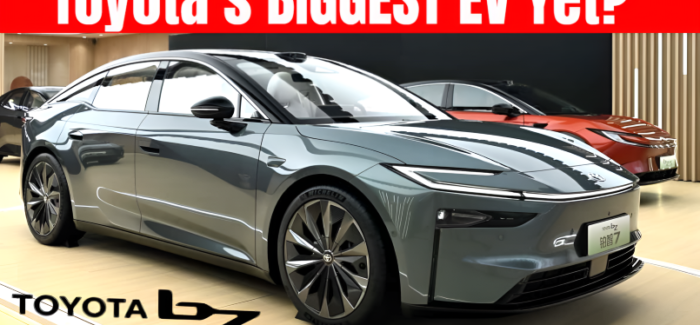 Toyota bZ7 Electric Flagship Sedan – Bigger Than a Camry?