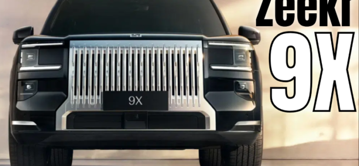 Zeekr 9X SUV Reveal – Mind-Blowing Hybrid Tech and 360° Sensors