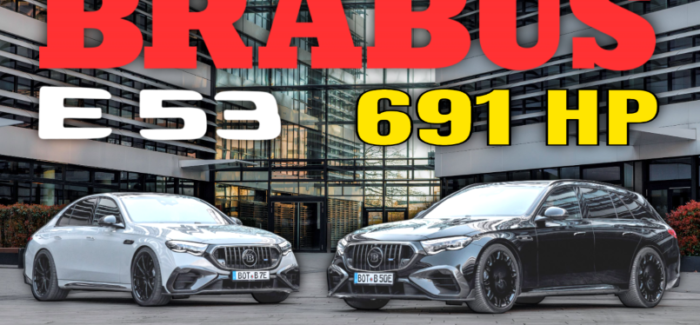 This Brabus-Tuned AMG E53 Has More Power Than a V8!