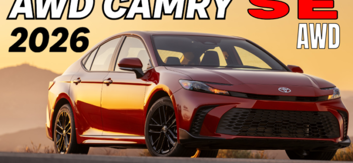 Is the 2026 Camry SE AWD the Best Hybrid Sedan Yet?