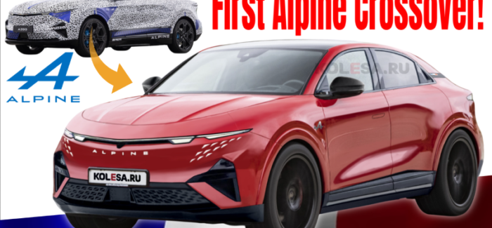 Alpine Enters the EV Game – See the Brand-New 3-Motor Crossover!