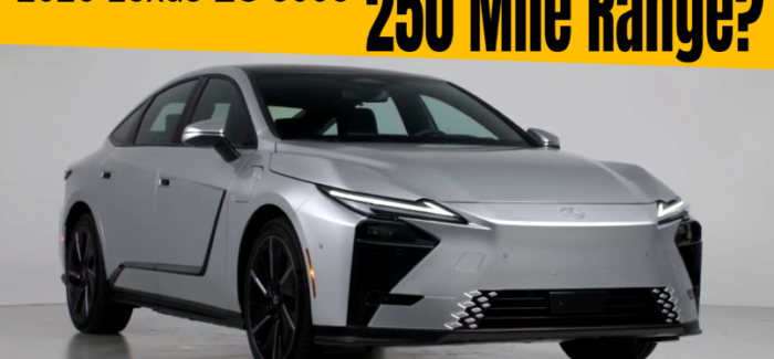 New Lexus ES 500e: Electric Luxury Just Got Real