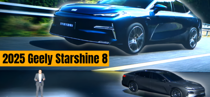 2025 Geely Starshine 8 Revealed: 1600 KM Range