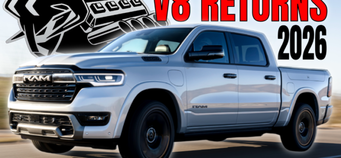 2026 Ram 1500 V8 Is Back! Why Ram Changed Their Mind