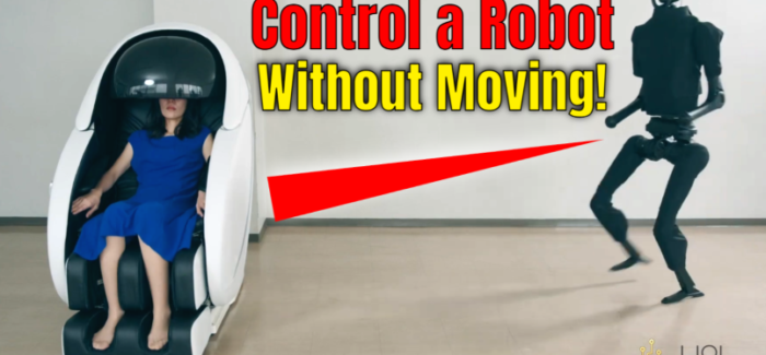 New Japanese Device Lets You Move Robots From a Chair