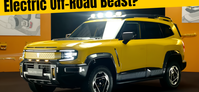 This New Electric SUV Has Real Off-Road Power: Changan G318 First Look