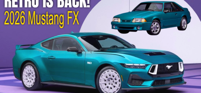 Retro Mustang Returns: New 2026 FX Pack Revealed