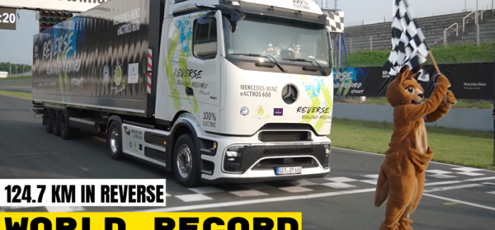 124.7 KM Backwards? Watch Mercedes’ eTruck Shatter the Record